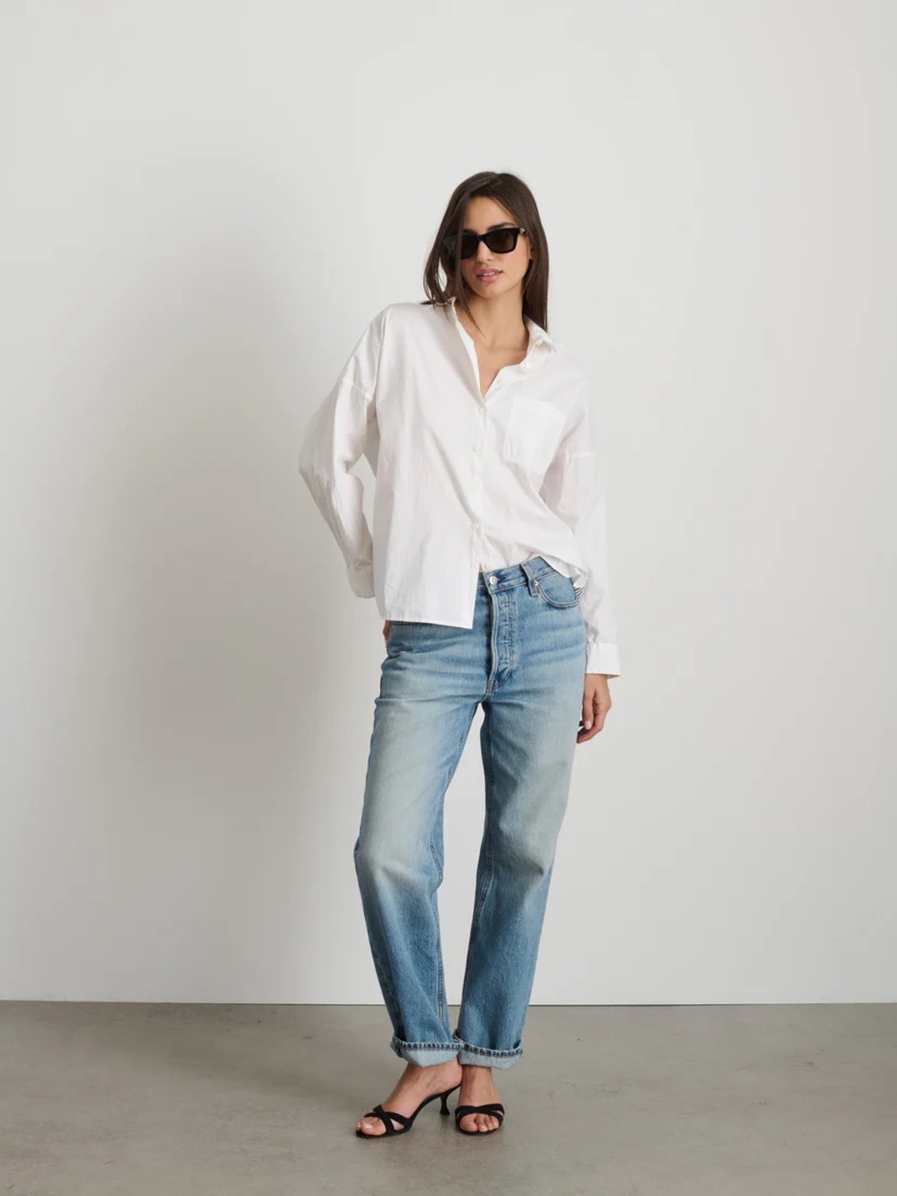 Alex Mill Joe Shirt Classic White Button-Up Shirt - Picture 3 of 9